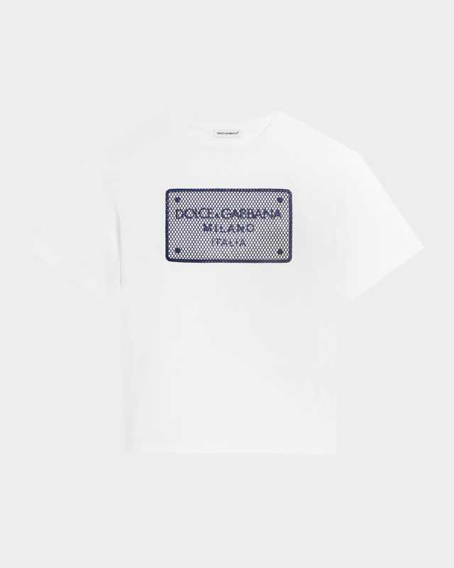 Boy's Branded Plaque Graphic T-Shirt, Size 8-14